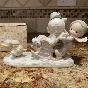 Precious Moments -Oh What Fun it is to Ride